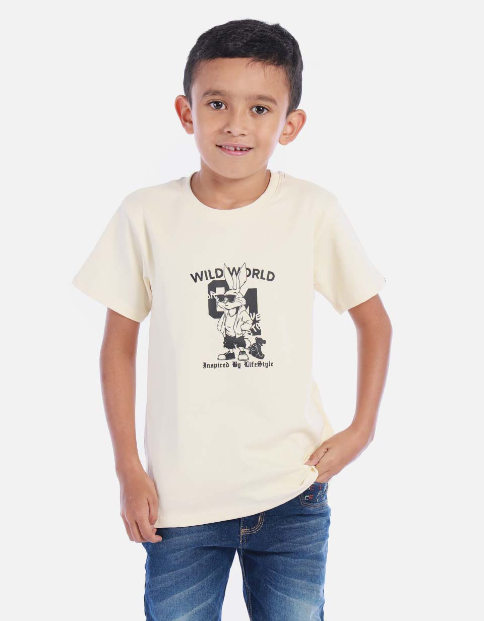 Camiseta para niño estampado Sonic
