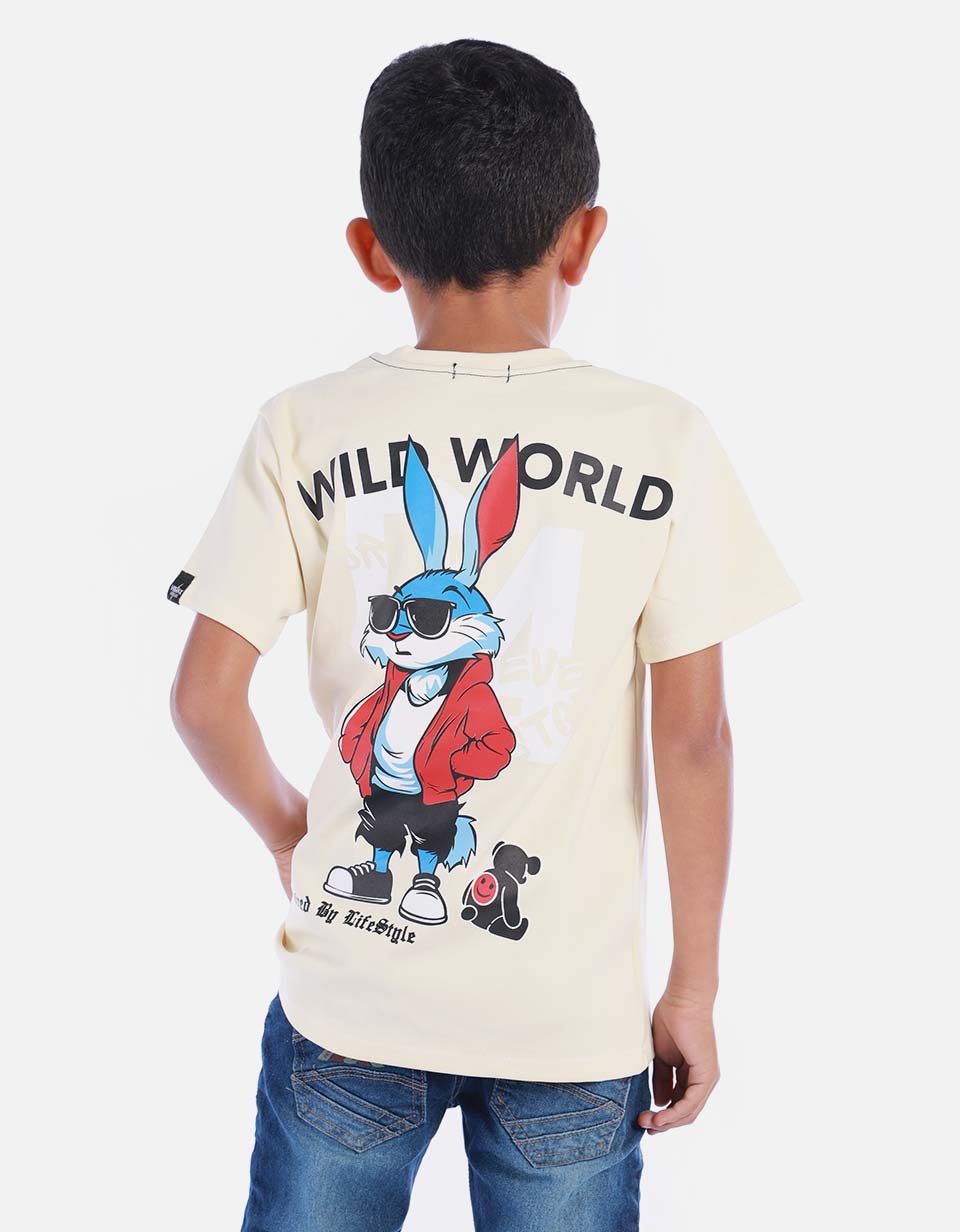 Camiseta para niño estampado Sonic