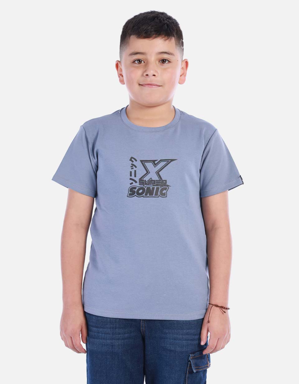 Camiseta para niño estampada conejo