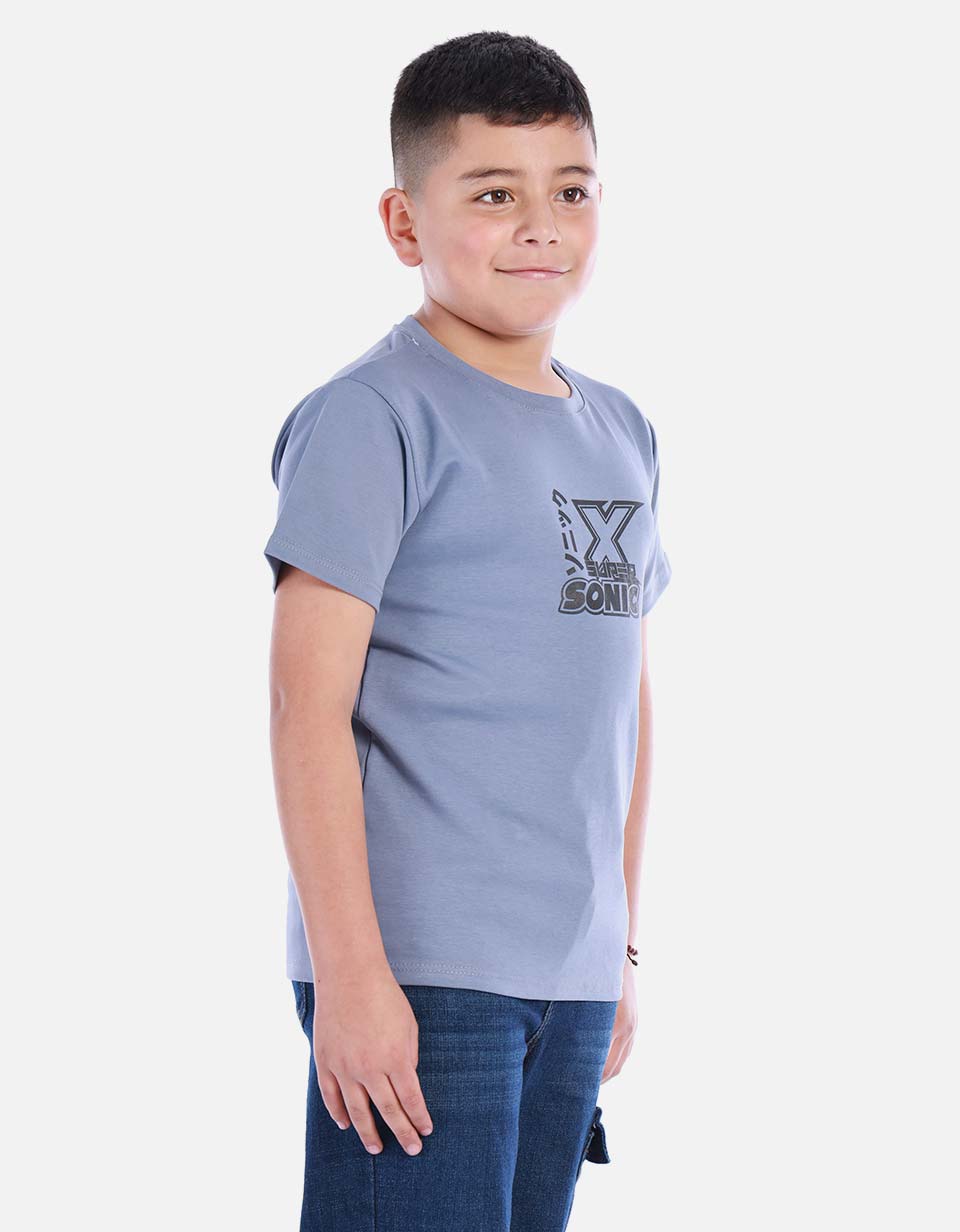 Camiseta para niño estampada conejo
