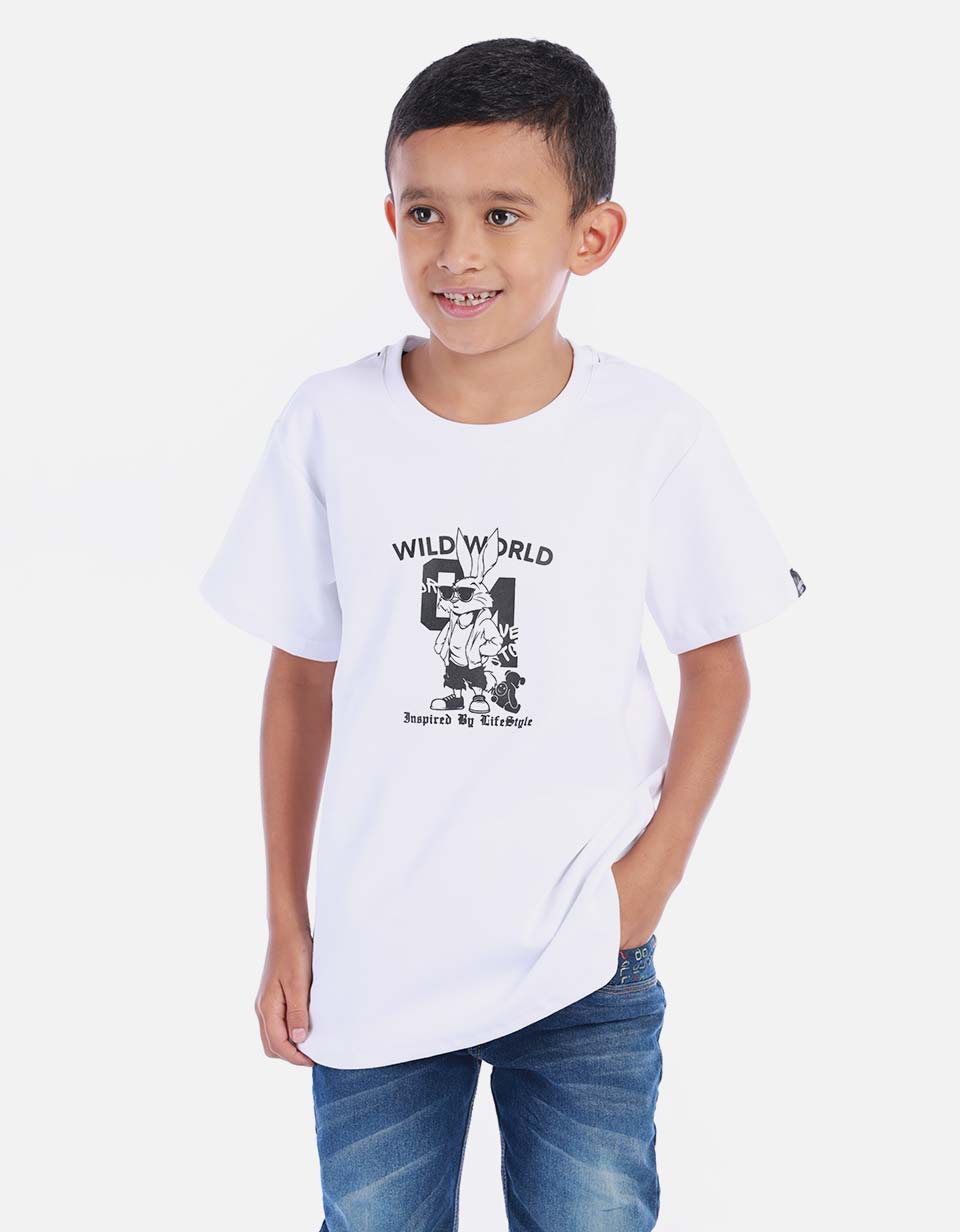 Camiseta para niño estampado Sonic