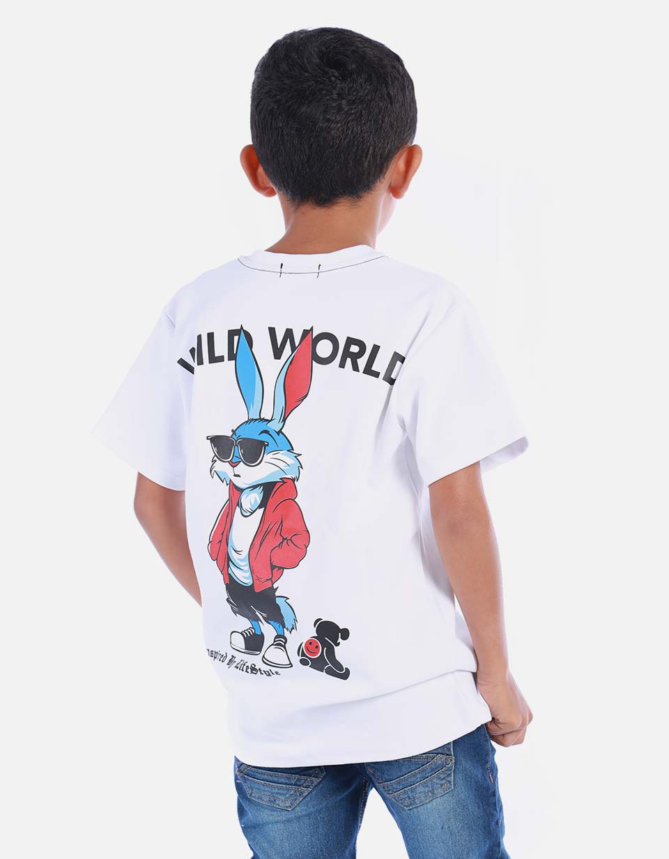 Camiseta para niño estampado Sonic