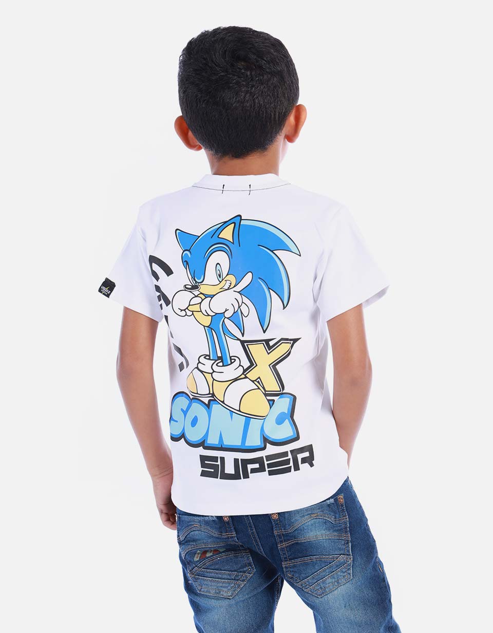 Camiseta para niño estampada conejo