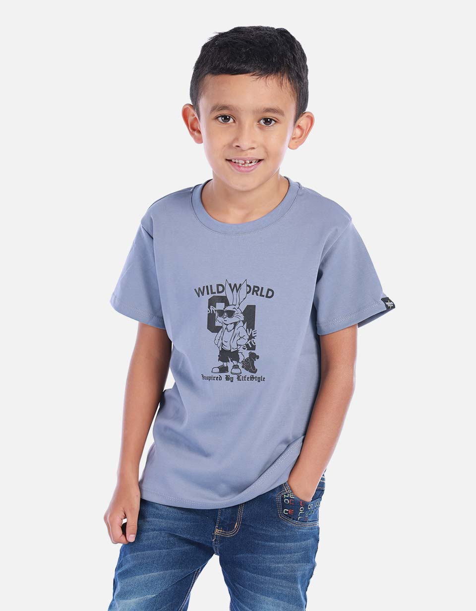 Camiseta para niño estampado Sonic