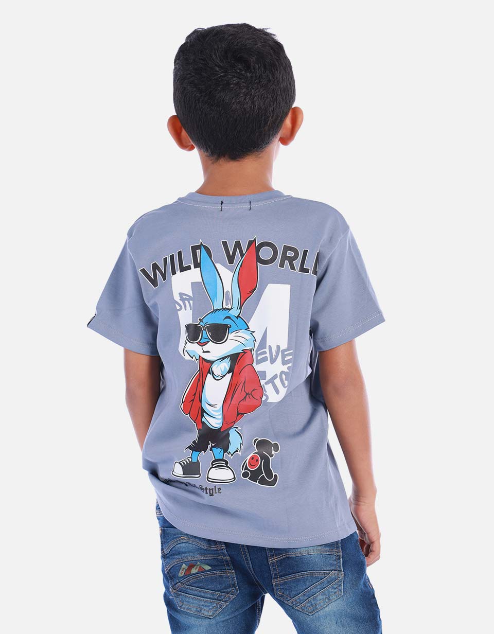 Camiseta para niño estampado Sonic