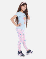 Conjunto De Leggins Y Camiseta Para Niña Para Niña