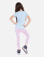 Conjunto De Leggins Y Camiseta Para Niña Para Niña