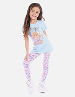 Conjunto De Leggins Y Camiseta Para Niña Para Niña