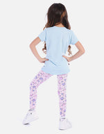 Conjunto De Leggins Y Camiseta Para Niña Para Niña