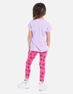Conjunto De Leggins Y Camiseta Para Niña Para Niña