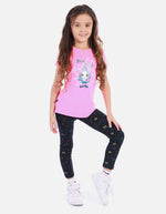 Conjunto De Leggins Y Camiseta Para Niña Para Niña