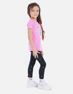 Conjunto De Leggins Y Camiseta Para Niña Para Niña