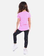 Conjunto De Leggins Y Camiseta Para Niña Para Niña
