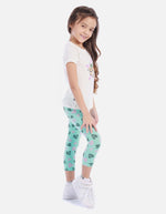 Conjunto De Leggins Y Camiseta Para Niña Para Niña