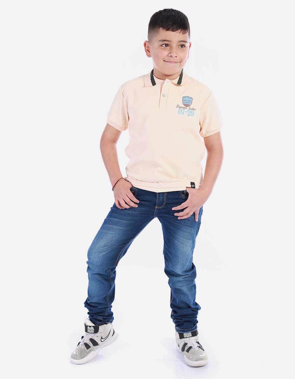 Camiseta polo para niño