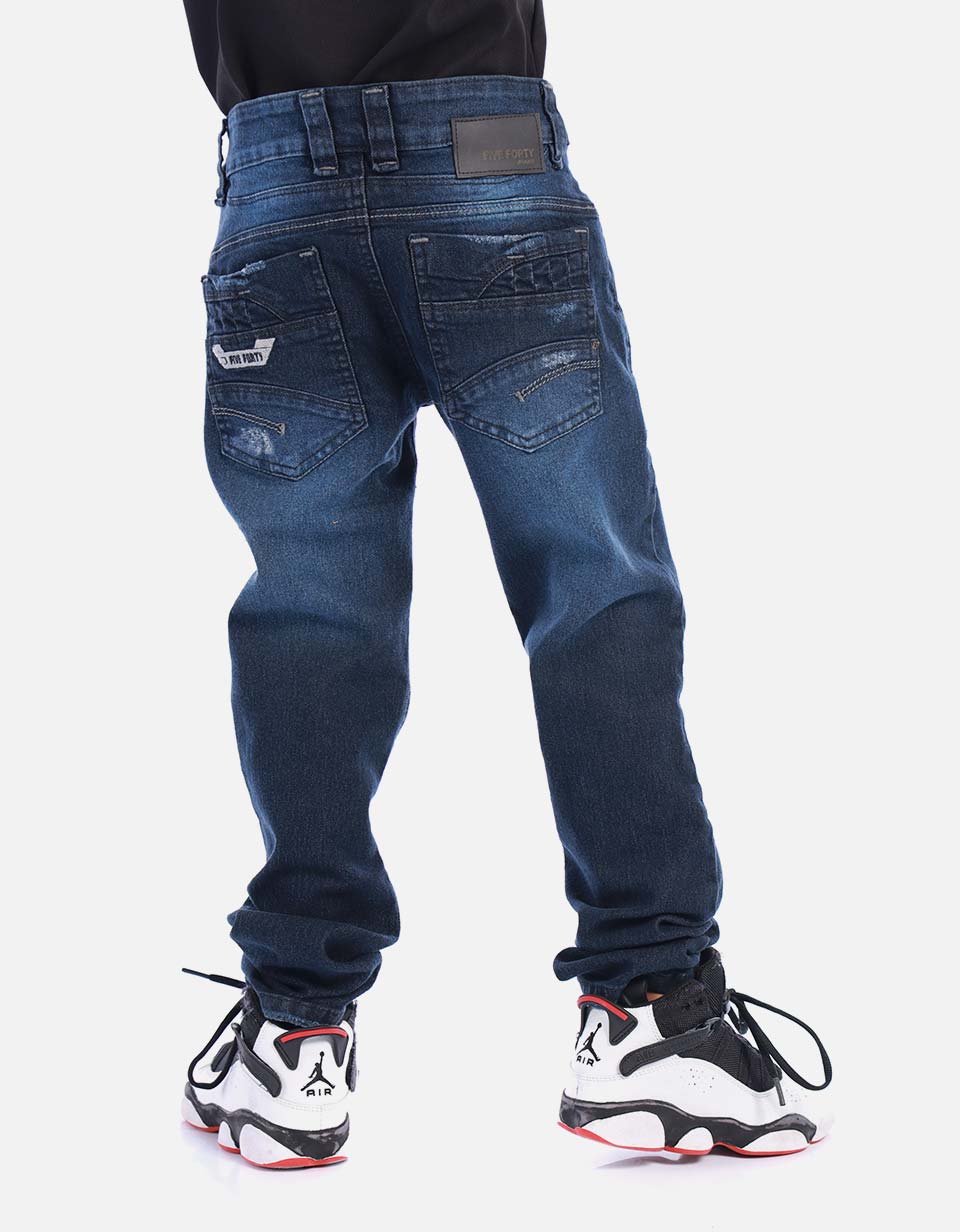 Jean para niño azul