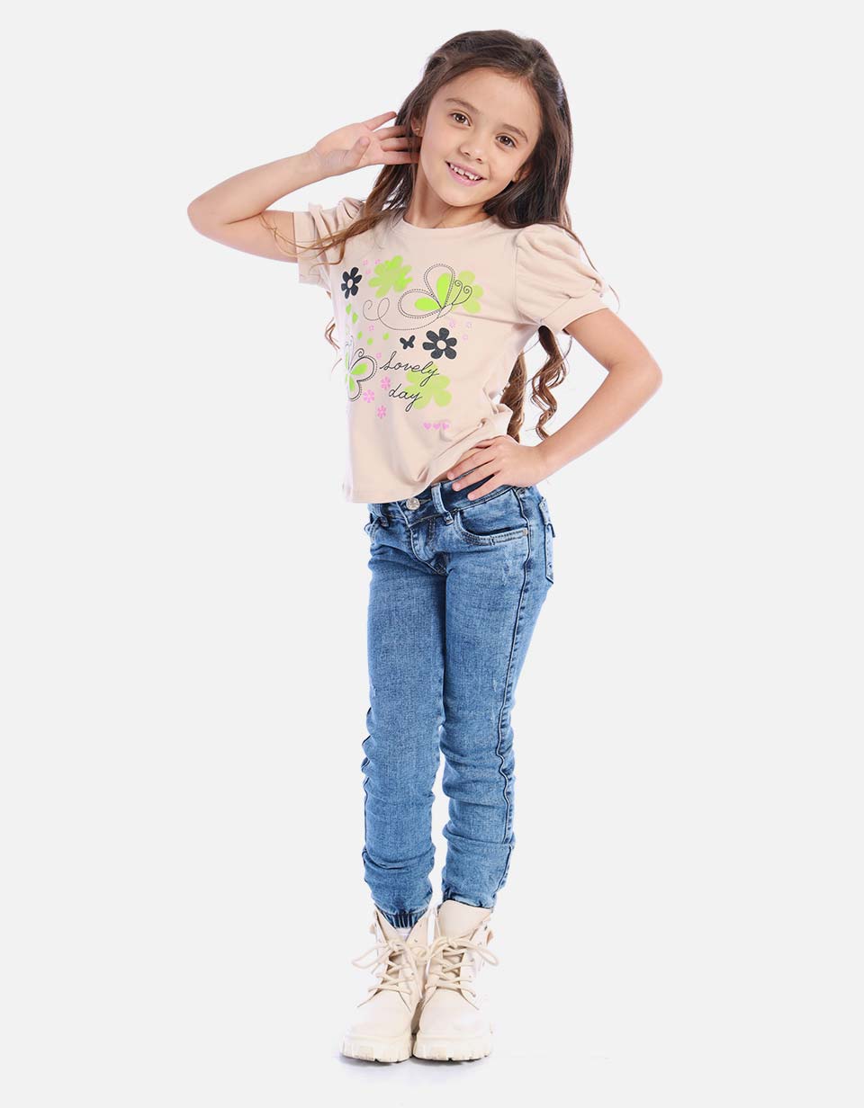 Blusa manga princesa
