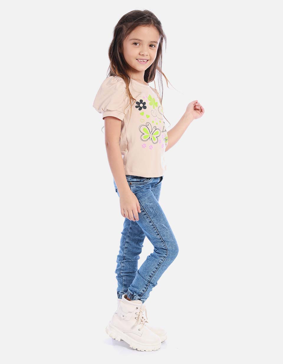 Blusa manga princesa