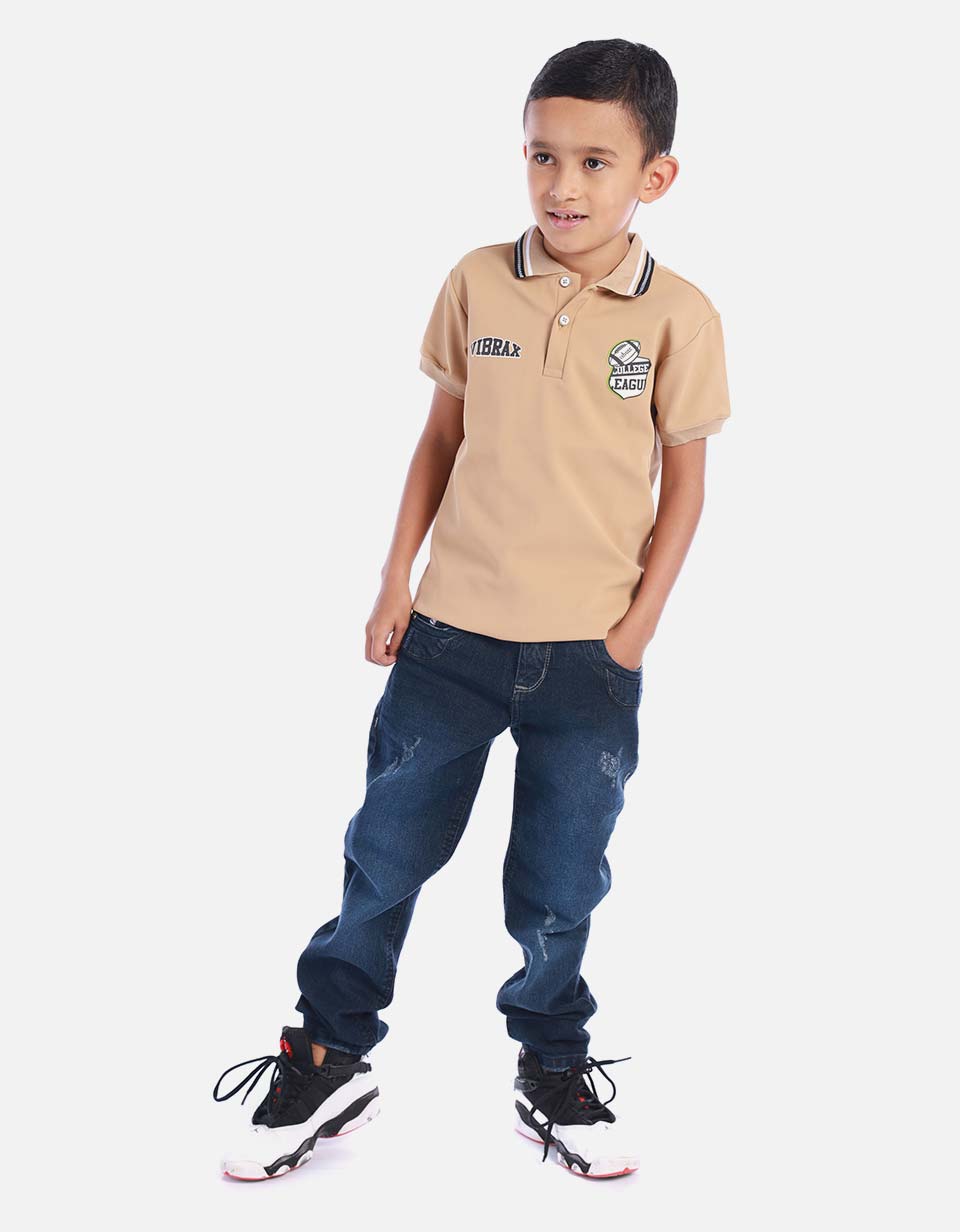 Camiseta polo para niño