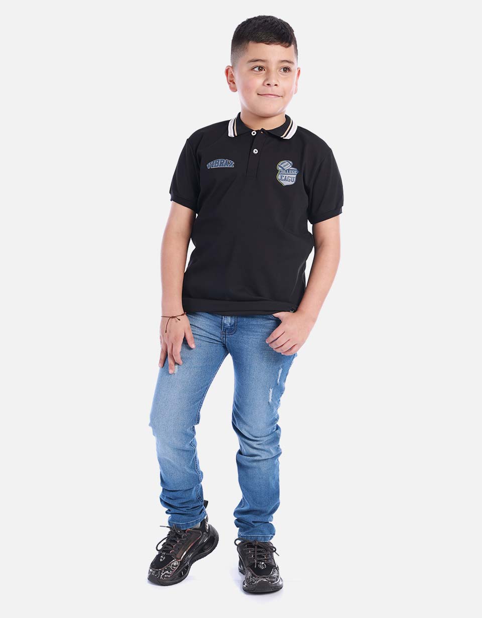 Camiseta polo para niño