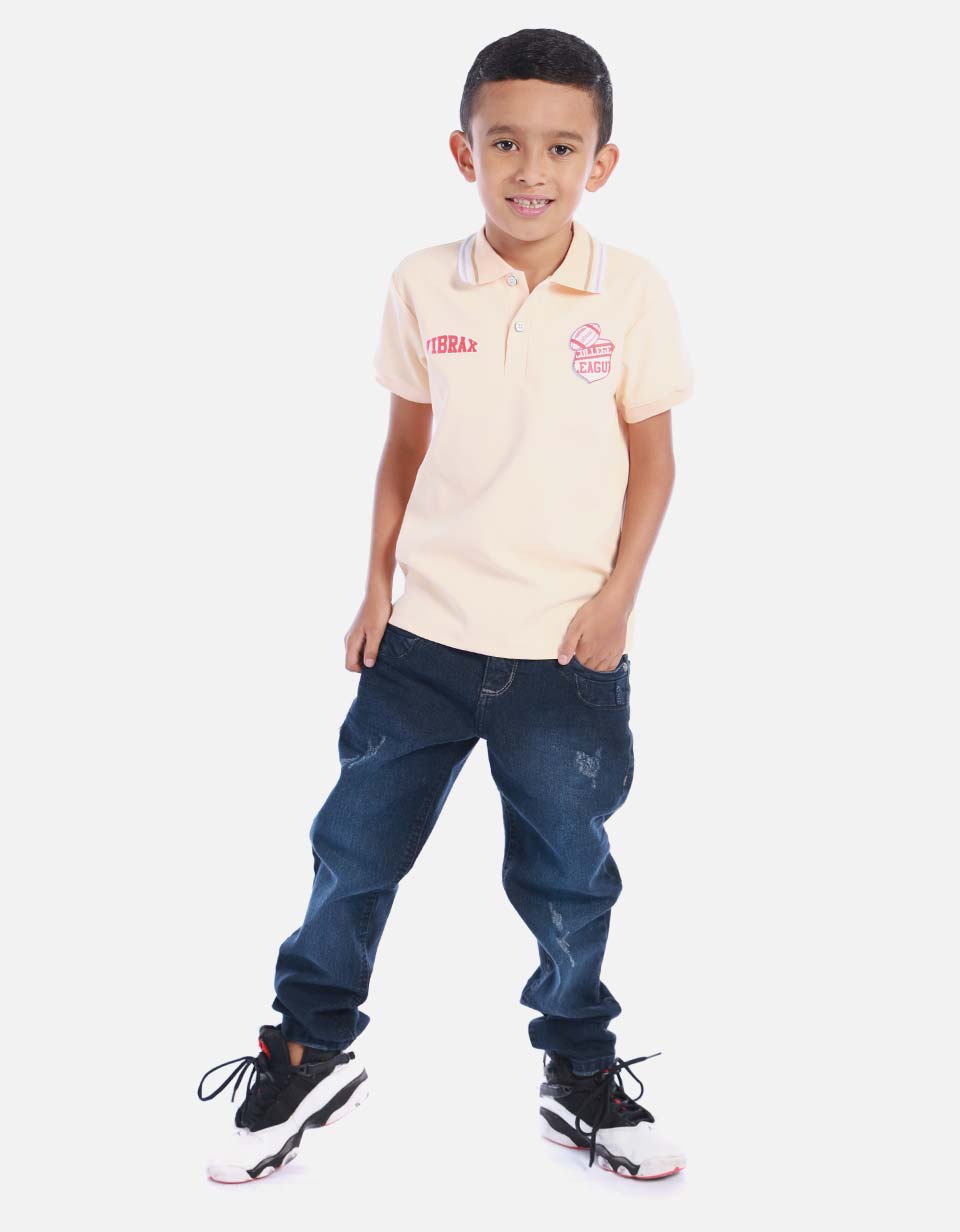 Camiseta polo para niño