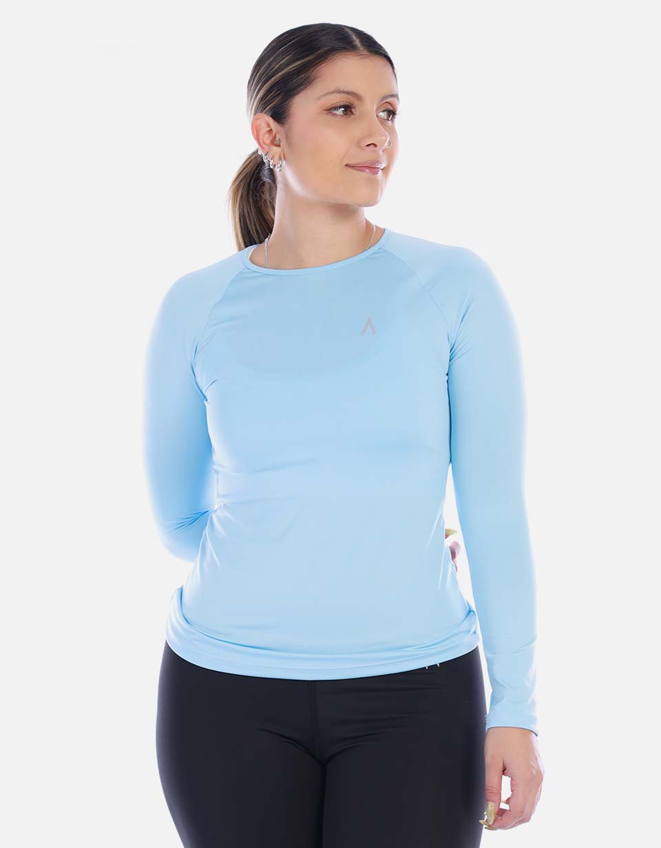 Camiseta Deportiva Mujer Manga Larga