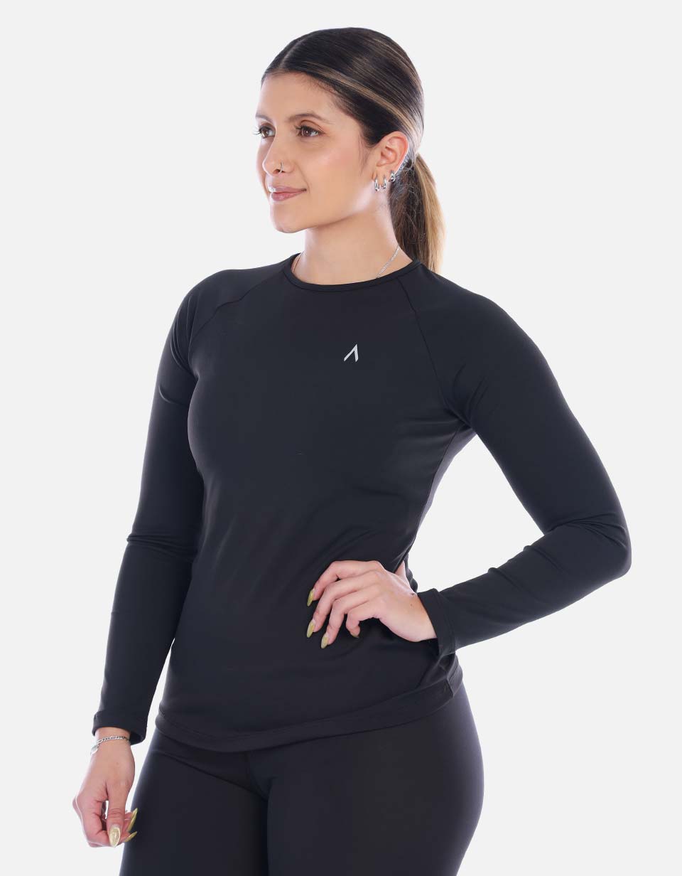 Camiseta Deportiva Mujer Manga Larga