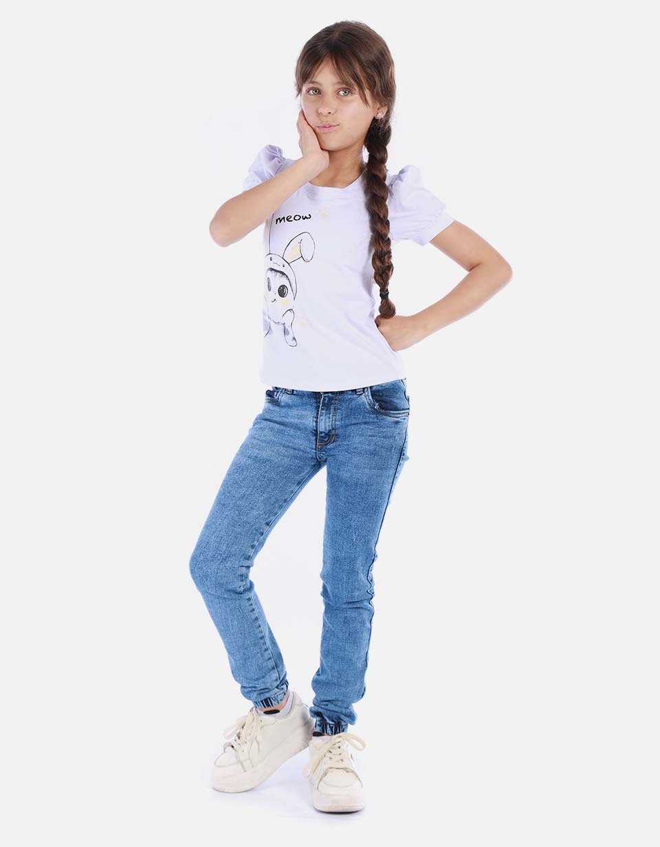 Blusa manga princesa