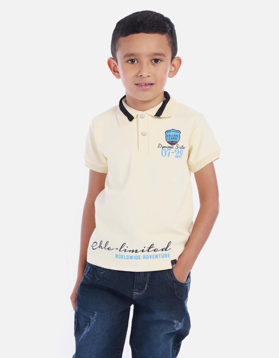 Camiseta polo para niño