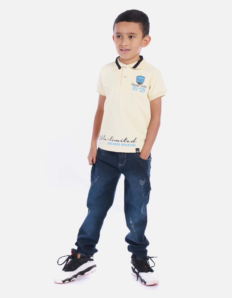 Camiseta polo para niño