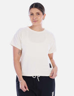 Camiseta Oversize Mujer con Parche