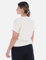 Camiseta Oversize Mujer con Parche