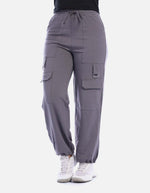 Pantalón Jogger Cargo Mujer con Bolsillos Funcionales