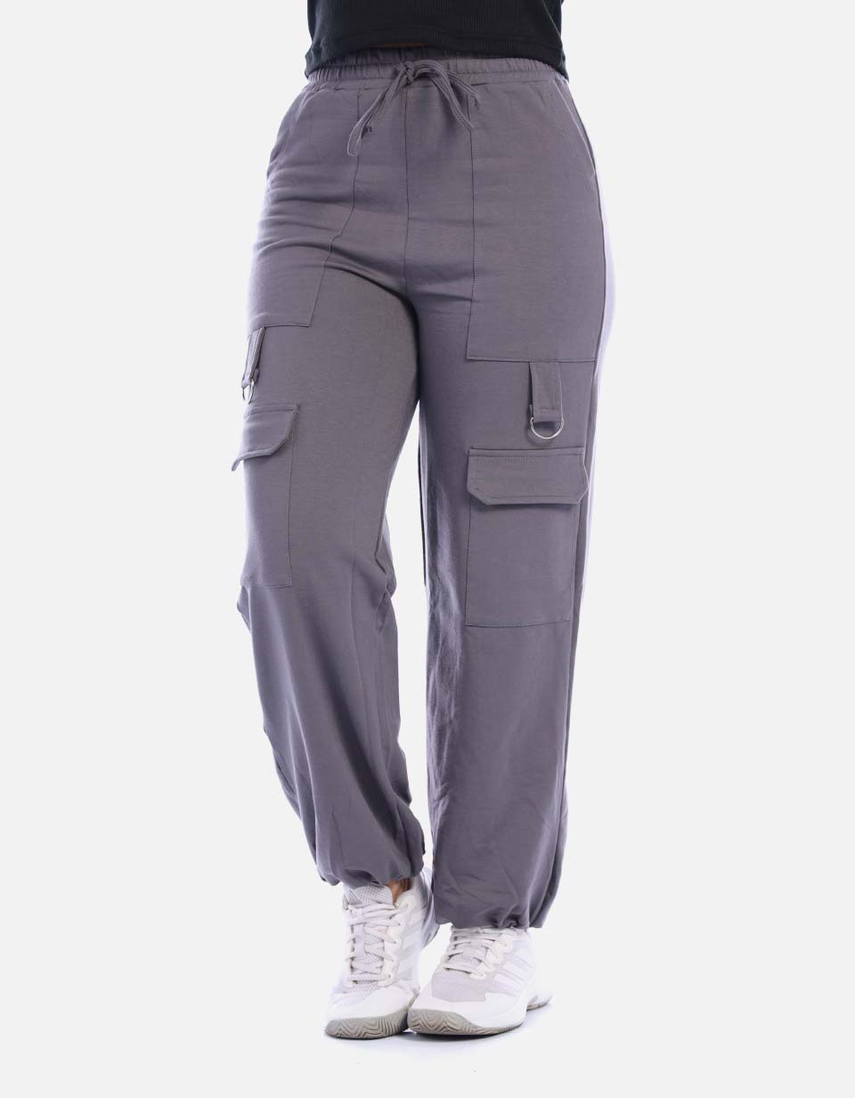 Jogger Cargo Mujer con Bolsillos