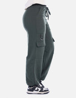 Pantalón Jogger Cargo Mujer con Bolsillos Funcionales