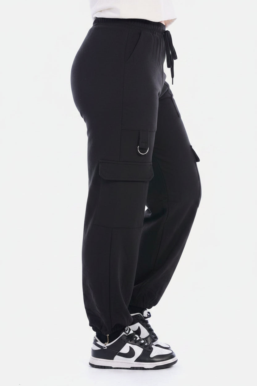 Jogger Cargo Mujer con Bolsillos