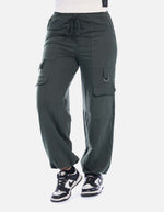 Pantalón Jogger Cargo Mujer con Bolsillos Funcionales