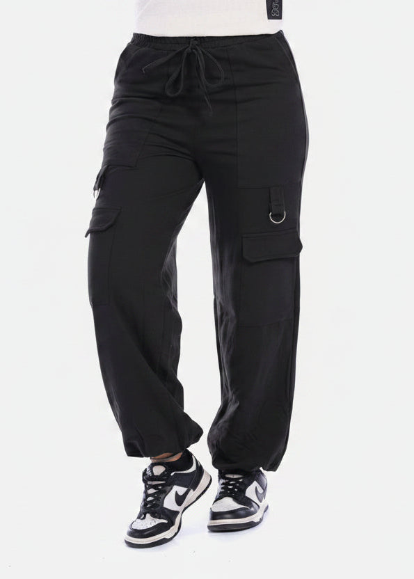 Jogger Cargo Mujer con Bolsillos