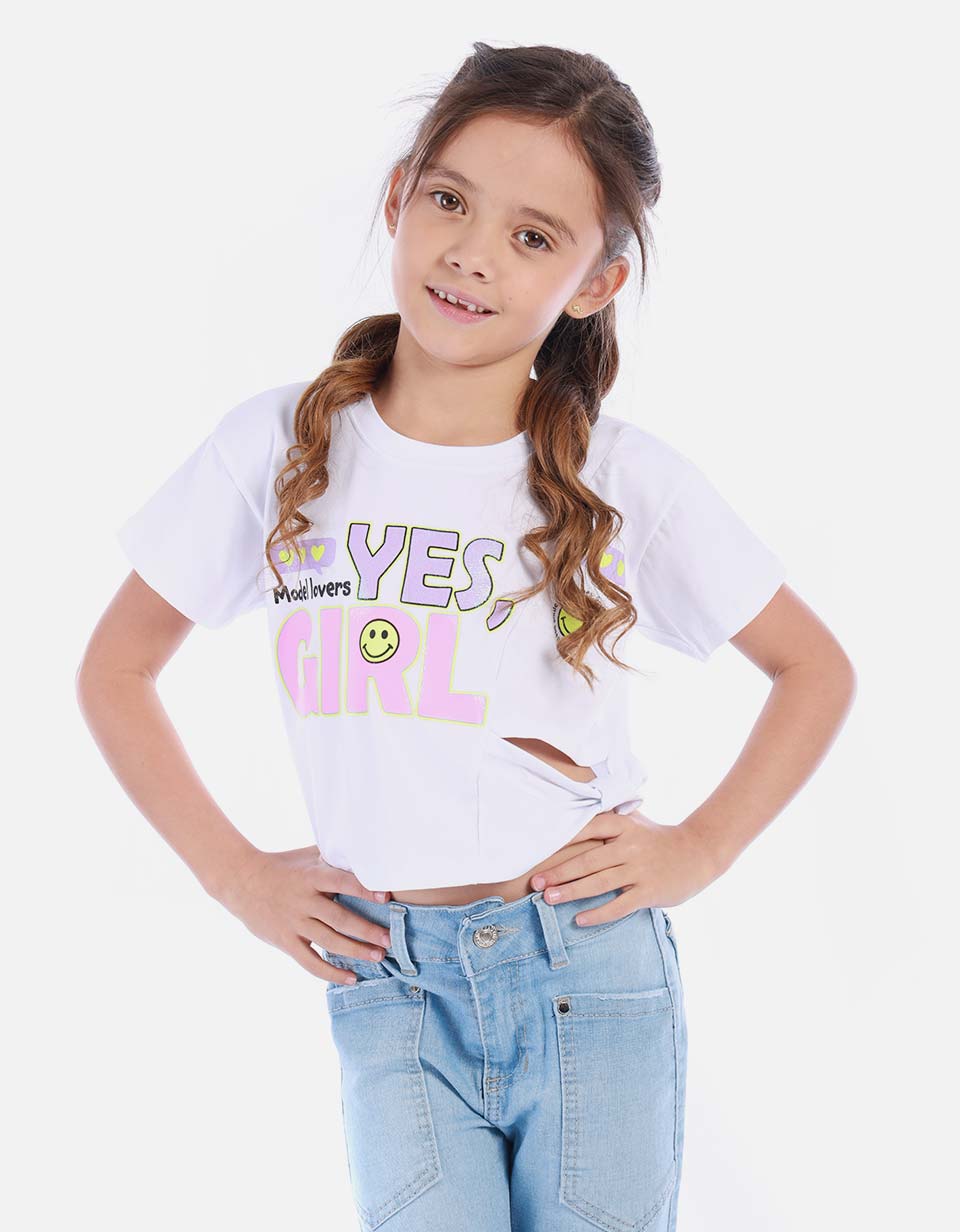 Blusa para niña