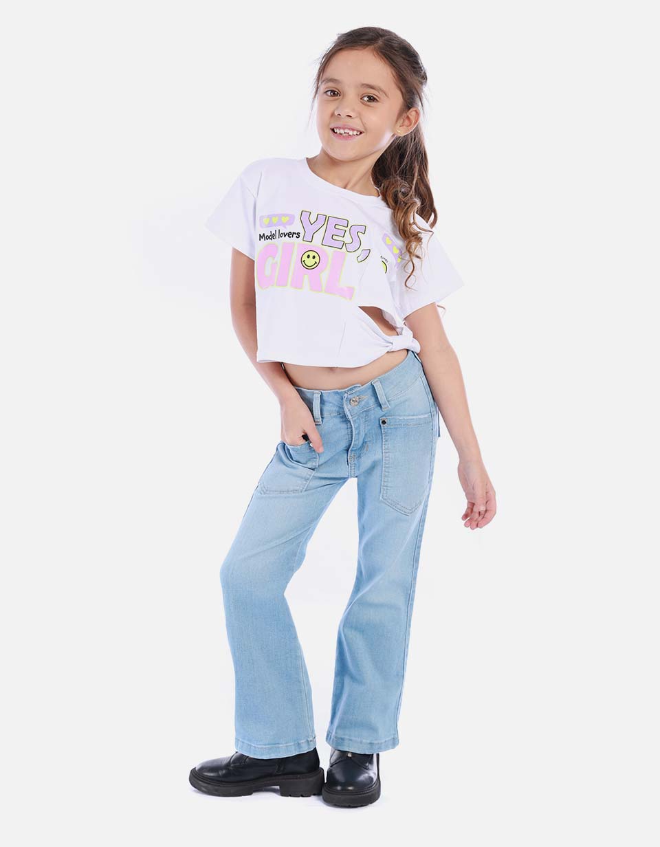 Blusa para niña