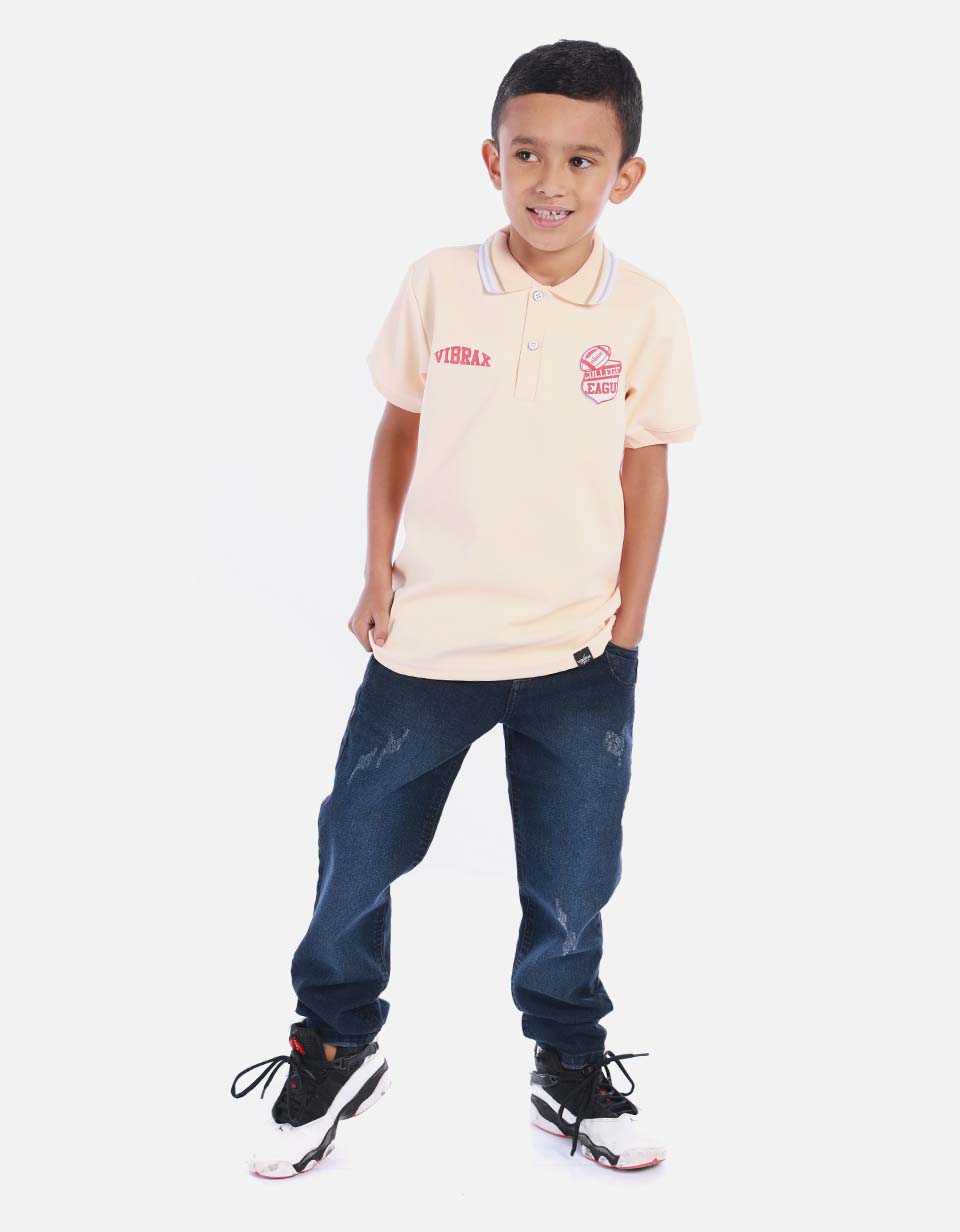 Camiseta polo para niño