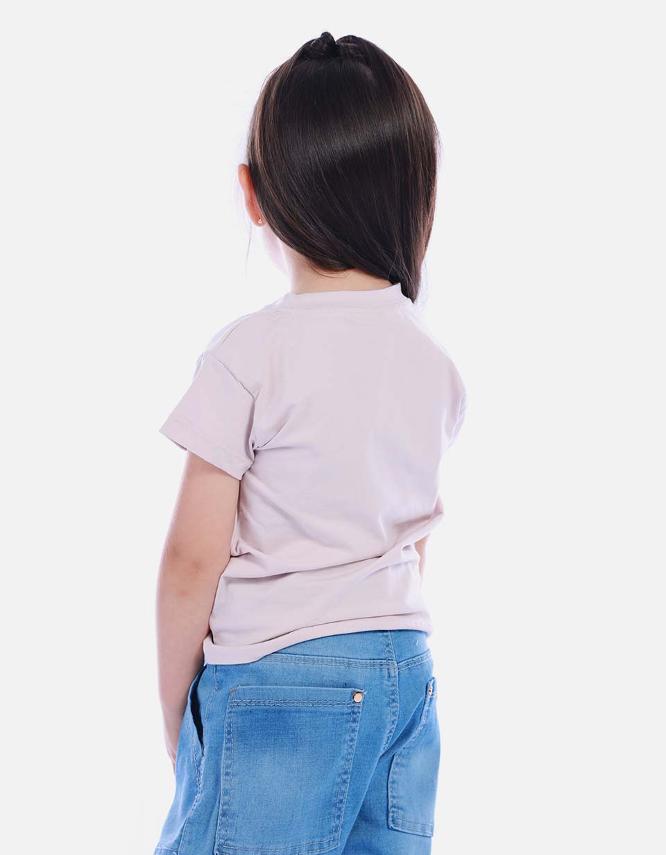 Blusa con Estampado Gráfico para Niña