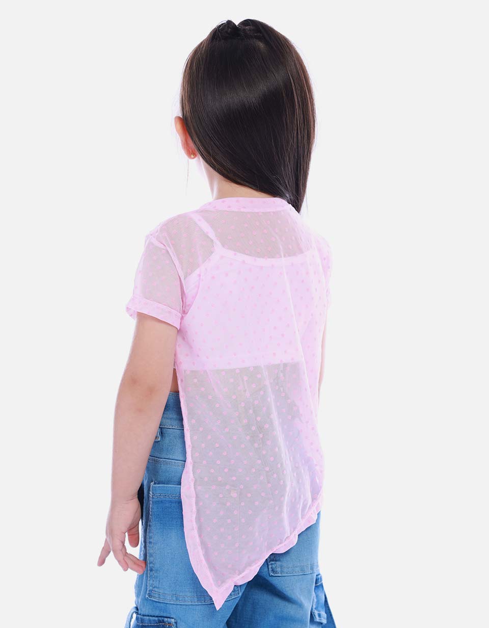 Blusa con Estampado Tierno para Niña