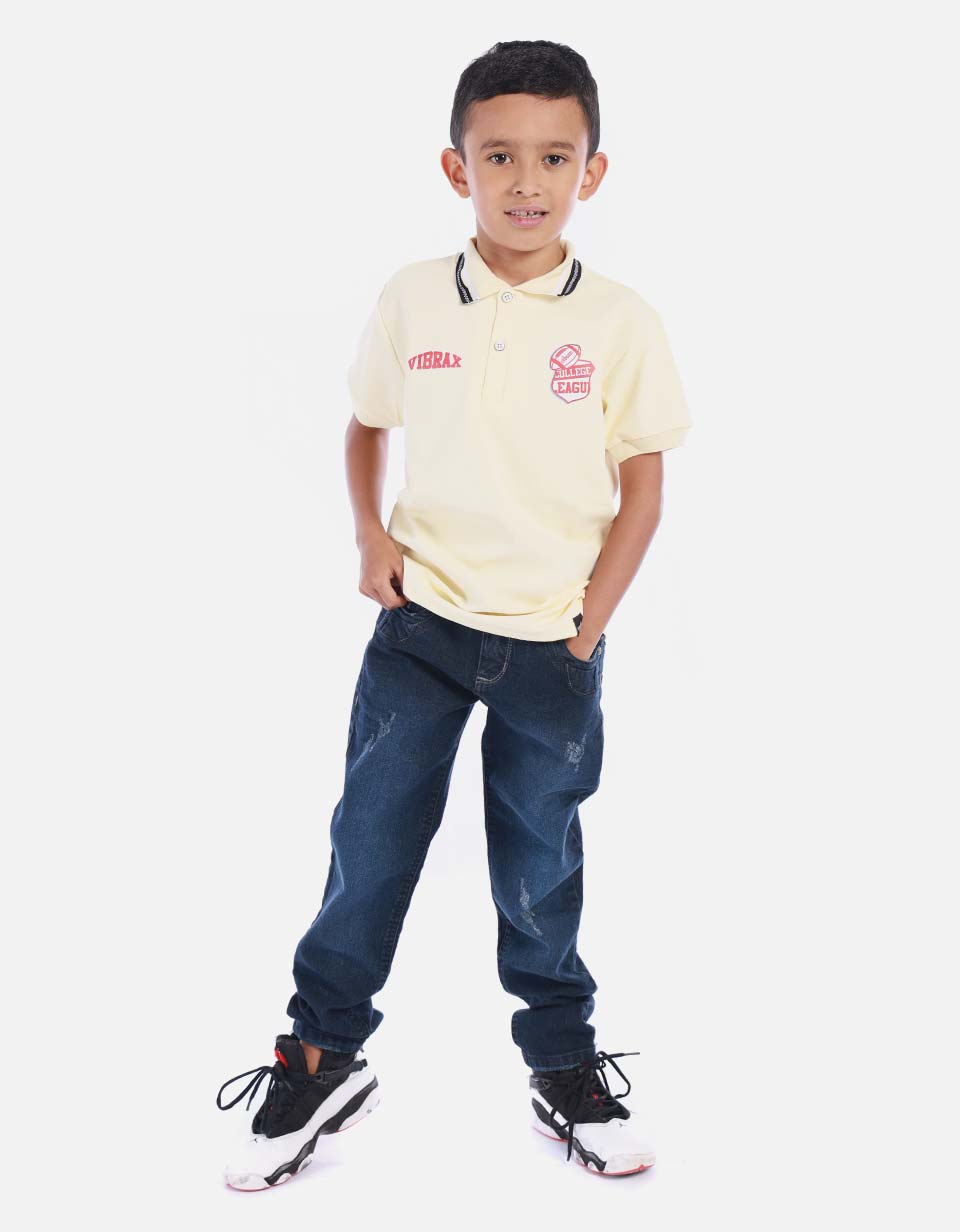 Camiseta polo para niño