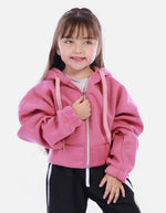 Hoodie con Cierre para Niña
