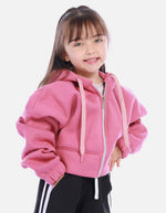 Hoodie con Cierre para Niña