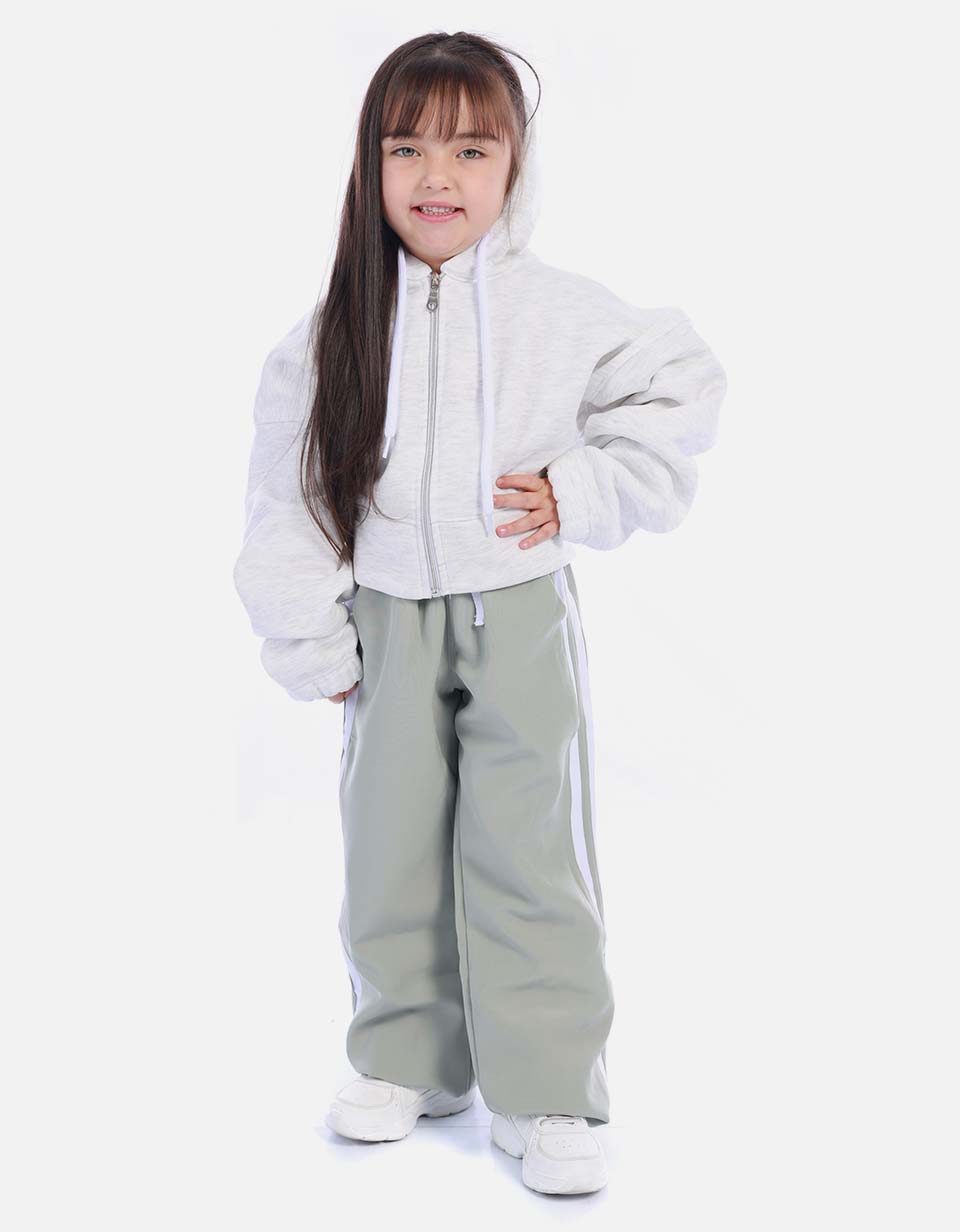 Hoodie con Cierre para Niña