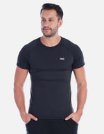Camiseta licrada Hombre unicolor