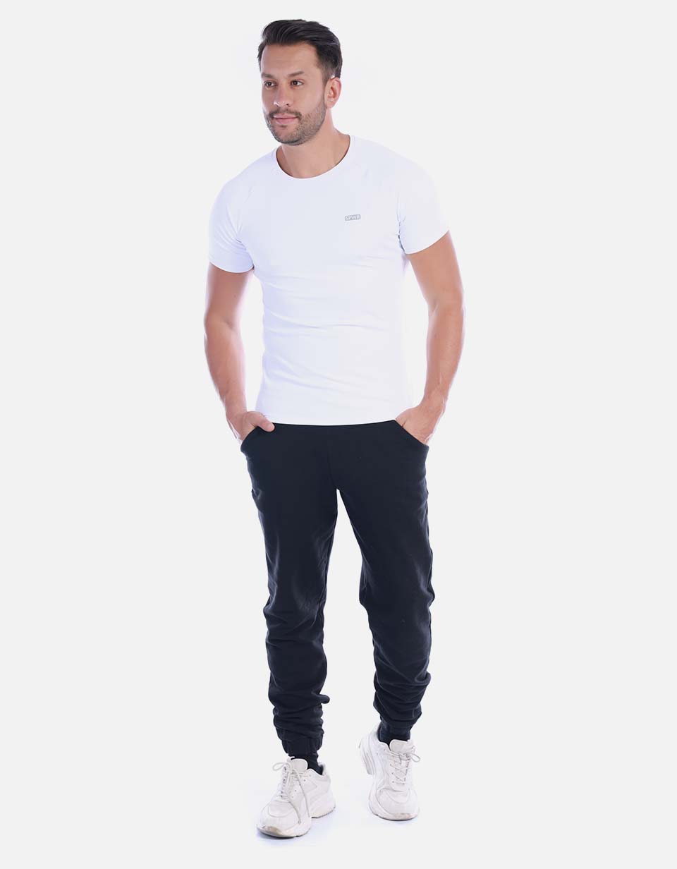 Camiseta licrada Hombre unicolor