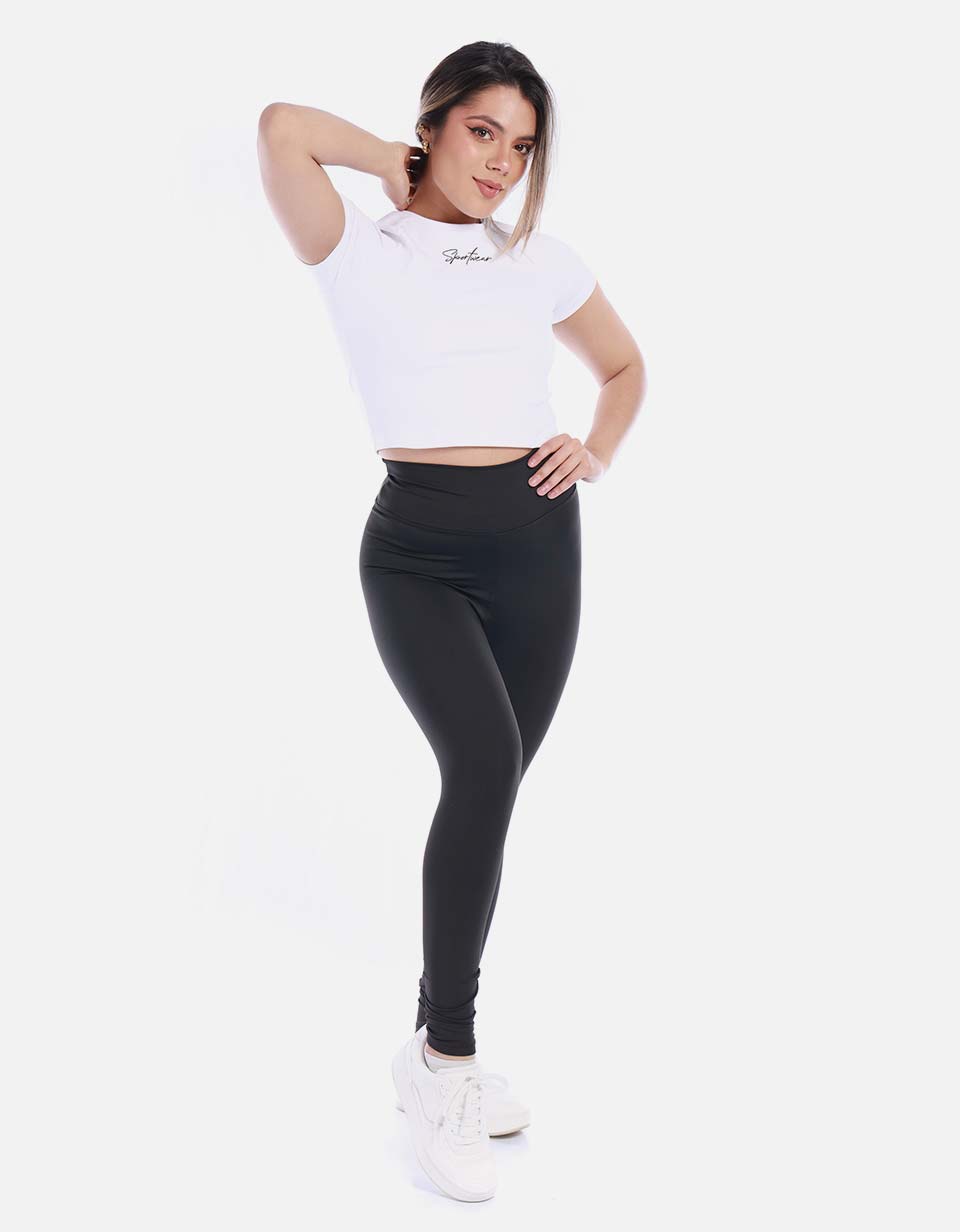 Leggins con pretina alta